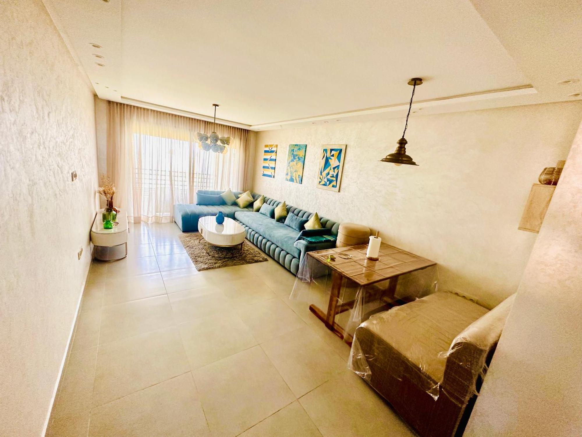 Appartement Cozy Avec Piscine Сиди-Рахаль Экстерьер фото