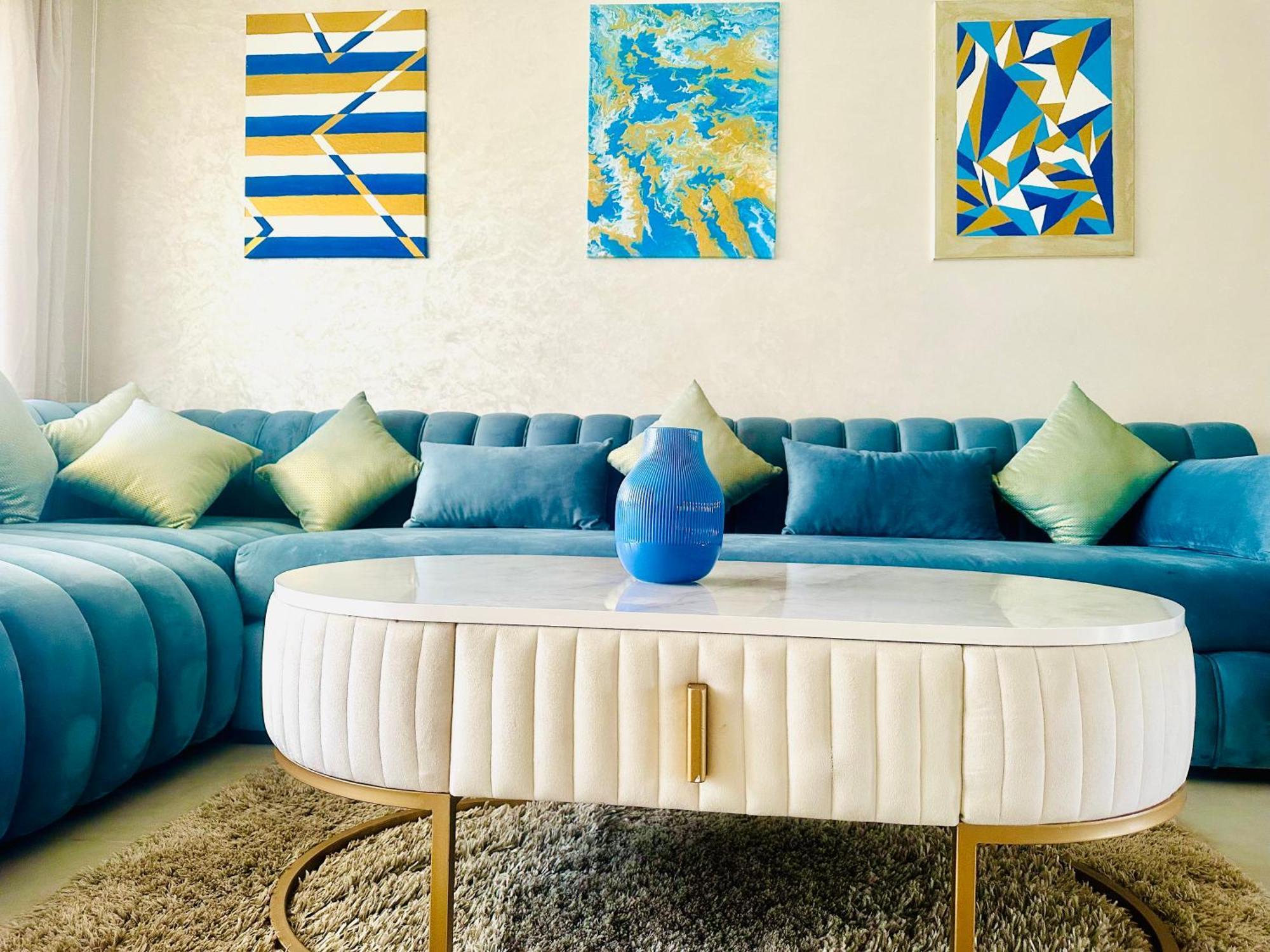 Appartement Cozy Avec Piscine Сиди-Рахаль Экстерьер фото